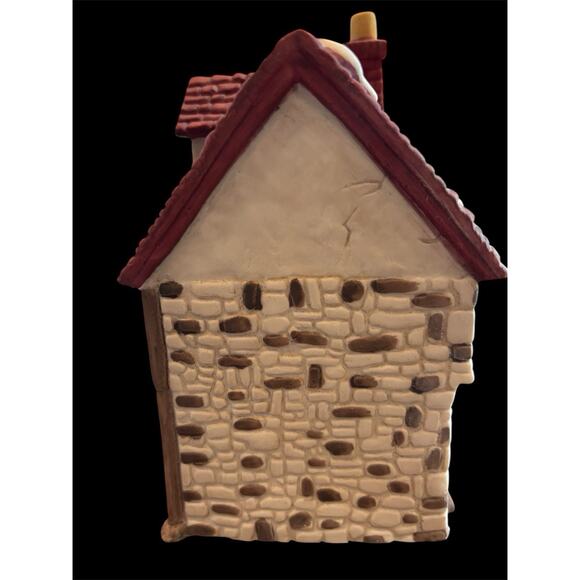 Dept 56 Crowntree Inn Dickens Christmas Village Incl Light & Box 1984 Ret Vtg - Picture 5 of 7